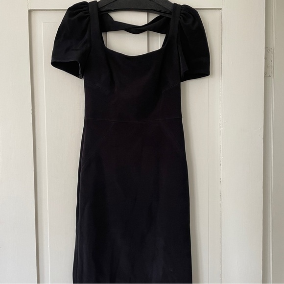 Rebecca Vallance Ivy Black Short Sleeve Dress - Picture 8 of 16